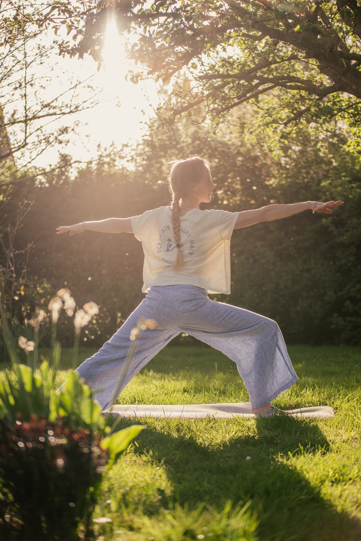 sophie doet aan Focus Yoga